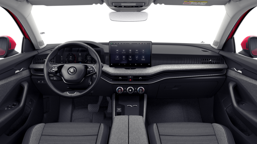 Škoda Superb, 2,0 TDI 110 kW 7-stup. automat., barva červená