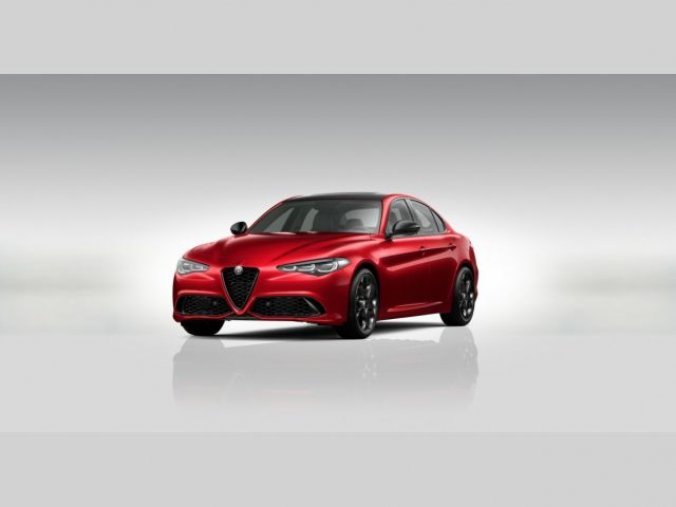 Alfa Romeo Giulia, 2,0 Turbo 280 k ATX AWD VELOCE, barva červená