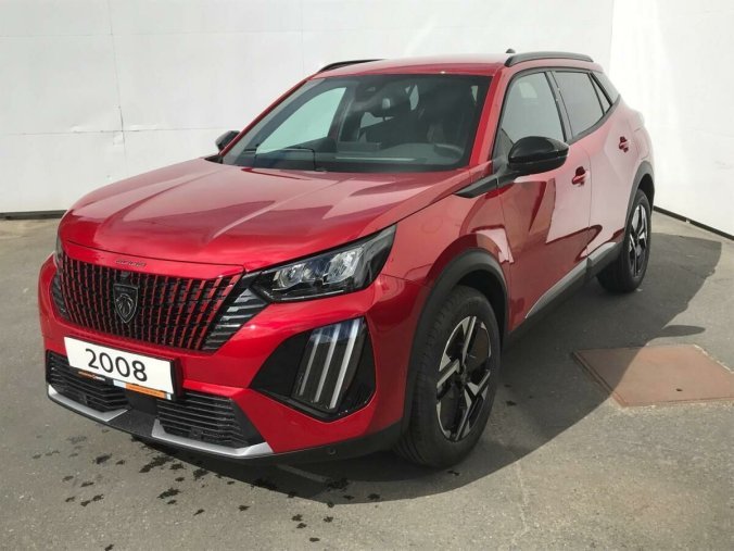 Peugeot 2008, Peugeot 2008 ALLURE S&S EAT8 1,2 PureTech, barva červená