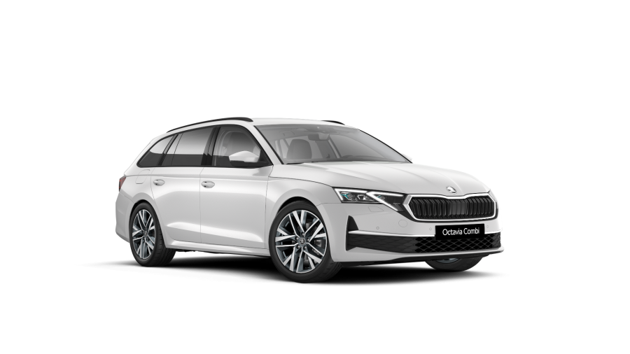 Škoda Octavia, 1,5 TSI m-HEV 110 kW 7° automatická DSG, barva bílá