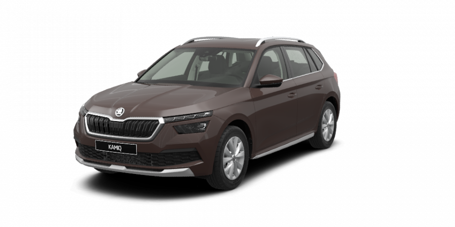 Škoda Kamiq, 1,5 TSI 110 kW 6-stup. mech., barva hnědá