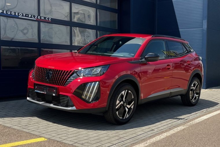 Peugeot 2008, Peugeot 2008 ALLURE PureTech 130 EAT8, barva červená