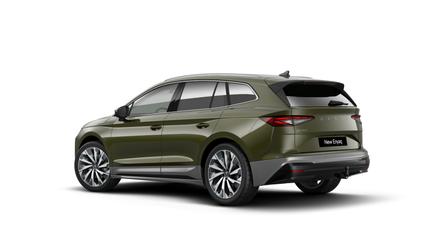 Škoda Enyaq iV, 82 kWh 210,00 kW 1° automatická 4x4, barva zelená