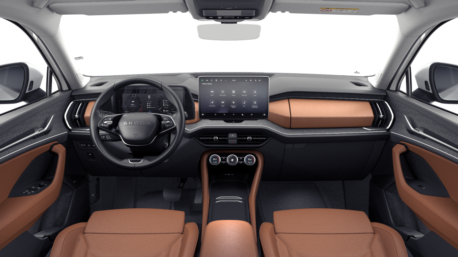 Škoda Kodiaq, 1,5 TSI iV 150 kW 6° automatická DSG, barva bílá