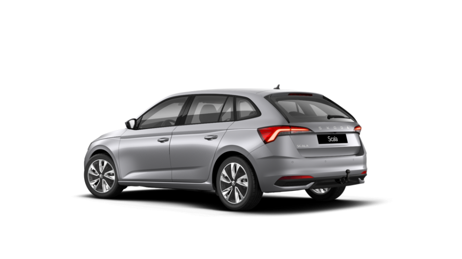 Škoda Scala, 1,5 TSI 110 kW 6° manuální, barva stříbrná