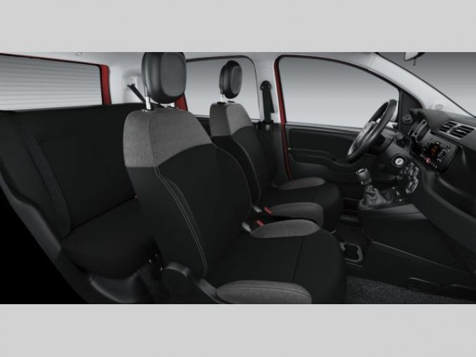 Fiat Panda, 1.0 FireFly 70k, barva červená