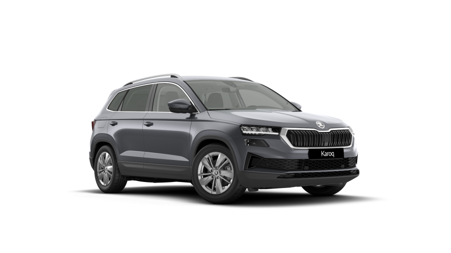Škoda Karoq, 1,5 TSI 110 kW 7° automatická DSG, barva šedá