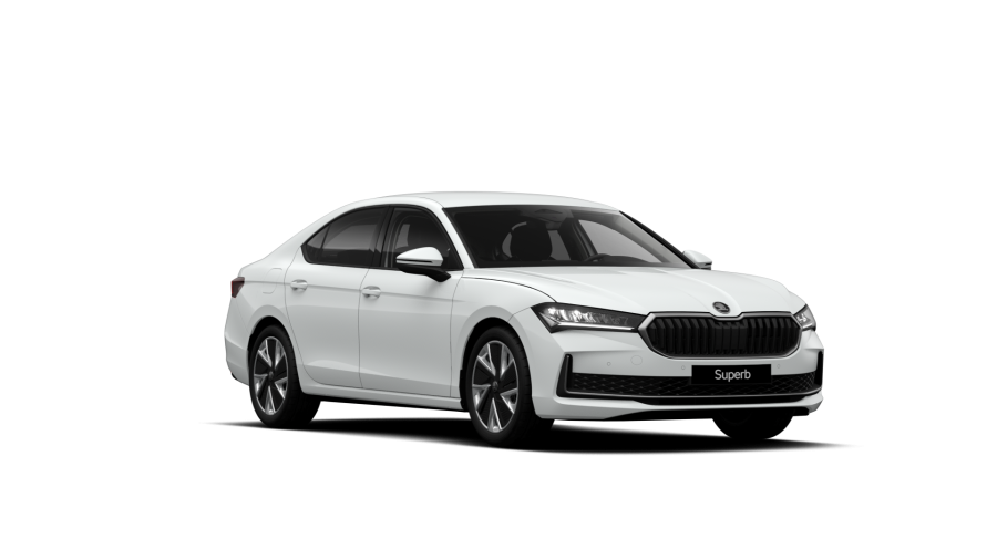 Škoda Superb, 1,5 TSI m-HEV 110 kW 7-stup. automat., barva bílá