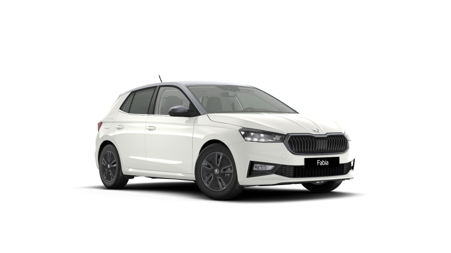 Škoda Fabia, 1,0 TSI 85 kW 7° automatická DSG, barva bílá