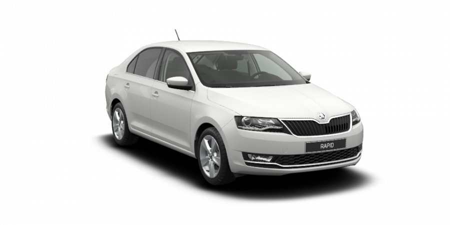 Škoda Rapid, 1,0 TSI 81 kW 6-stup. mech., barva bílá