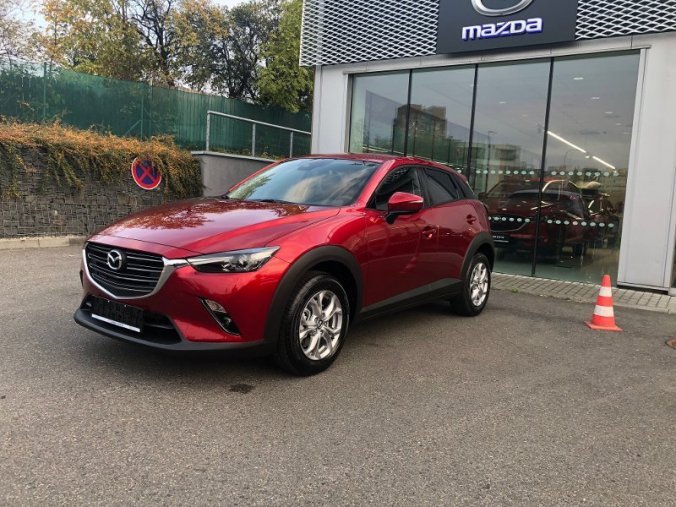 Mazda CX-3, 2.0G 121k, barva červená