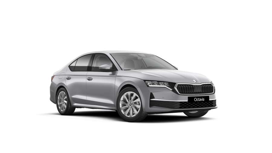Škoda Octavia, 1,5 TSI 110 kW 6° manuální, barva stříbrná