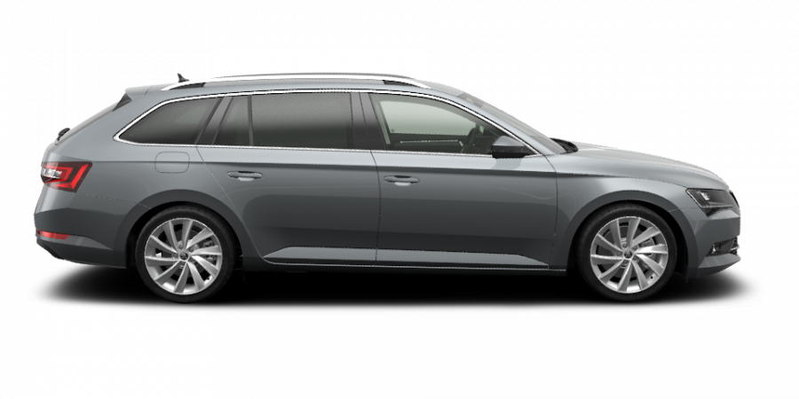 Škoda Superb, 2,0 TDI 110 kW 6-stup. mech., barva šedá