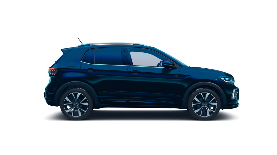Volkswagen T-Cross, T-Cross R-Line 1.0 TSI 85 kW 7DSG, barva černá