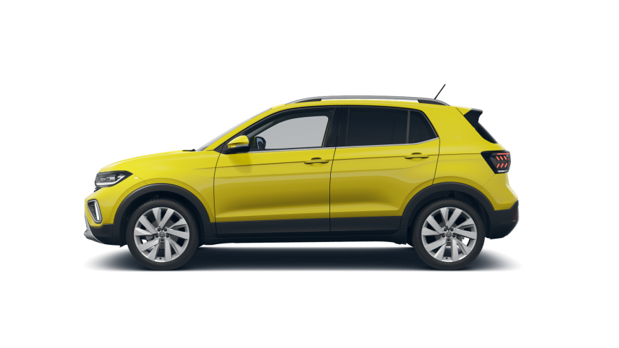 Volkswagen T-Cross, T-Cross Style 1.0 TSI 85 kW 7DSG, barva žlutá