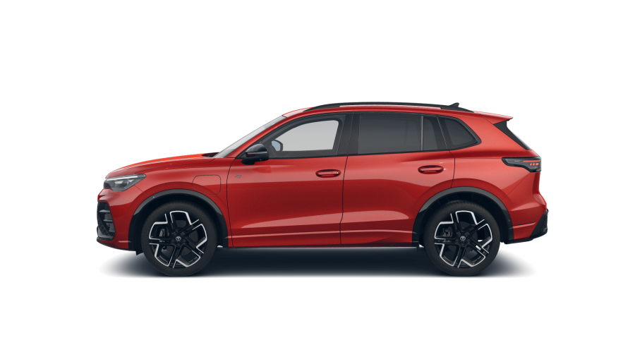Volkswagen Tiguan, Tiguan R-Line 1,5 TSI 200 kW eHybrid, barva červená
