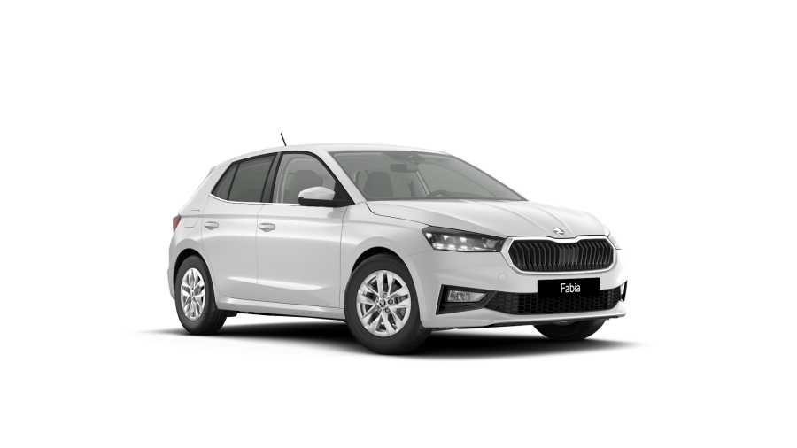 Škoda Fabia, 1,0 TSI 70 kW 5° manuální, barva bílá
