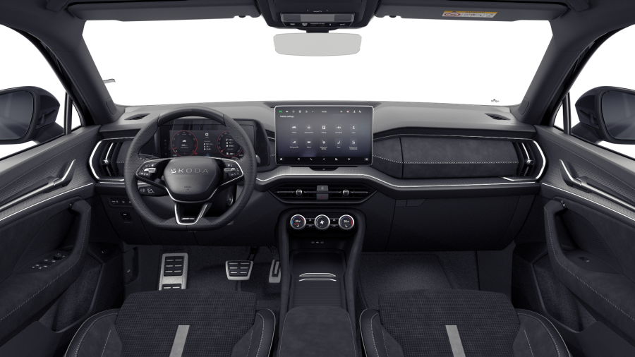 Škoda Kodiaq, 1,5 TSI Hybrid 110 kW 7° automatická DSG, barva černá