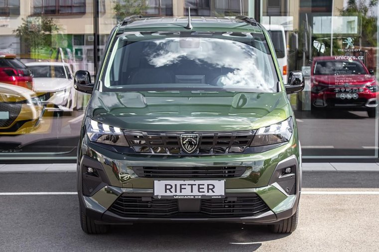 Peugeot Rifter, Peugeot Rifter 1,5 ALLURE BHDi S&S MAN6 N1, barva zelená