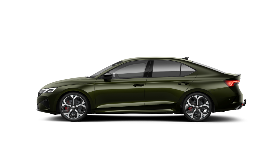 Škoda Octavia, 2,0 TSI 195 kW 7° automatická DSG, barva zelená