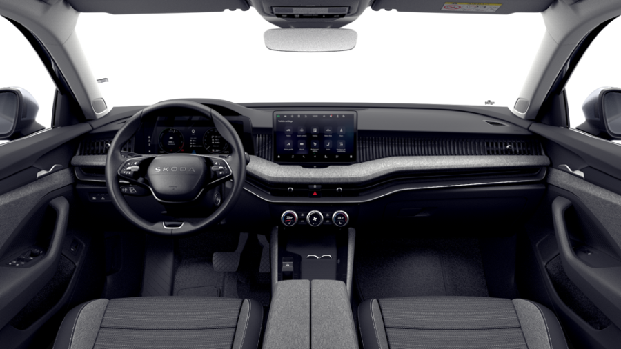 Škoda Superb, 1,5 TSI Hybrid 110 kW 7° automatická DSG, barva šedá