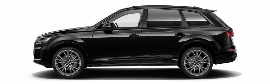Audi Q7, Q7 S line 55 TFSI quattro, barva černá