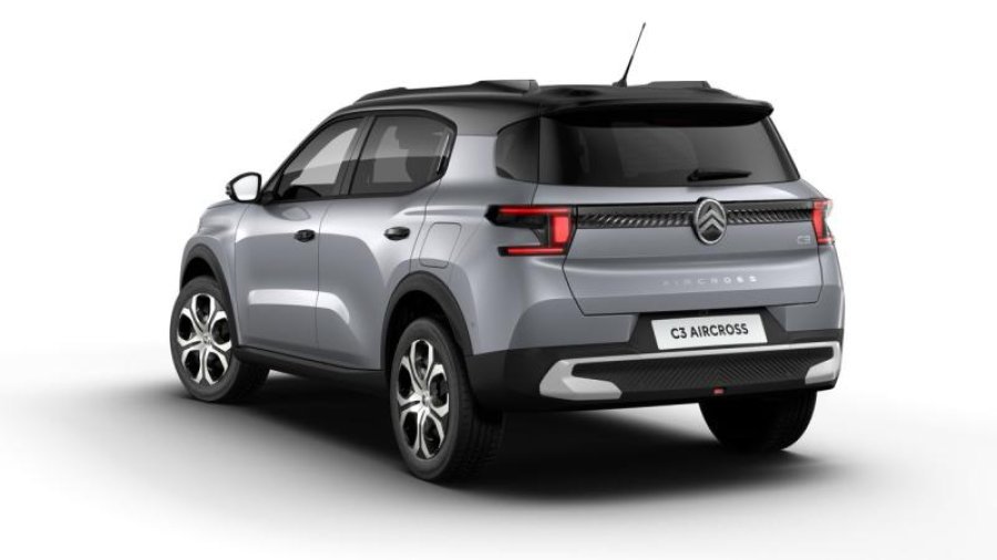 Citroën C3 Aircross, PLUS Turbo 100 MAN6, barva šedá