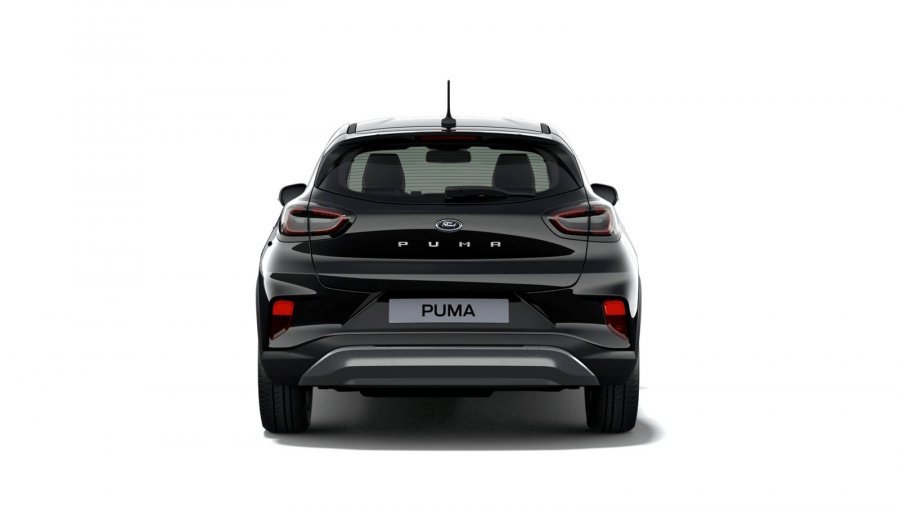 Ford Puma, Titanium Design, 5dveřová, 1.0 EcoBoost Hybrid (mHEV) 92 kW/125 k, 6st. manuální, barva černá