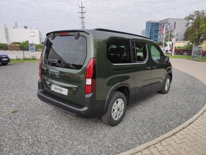 Peugeot Rifter, Peugeot Rifter LONG ALLURE 1.5HDI MAN6 OSOBNÍ, barva zelená