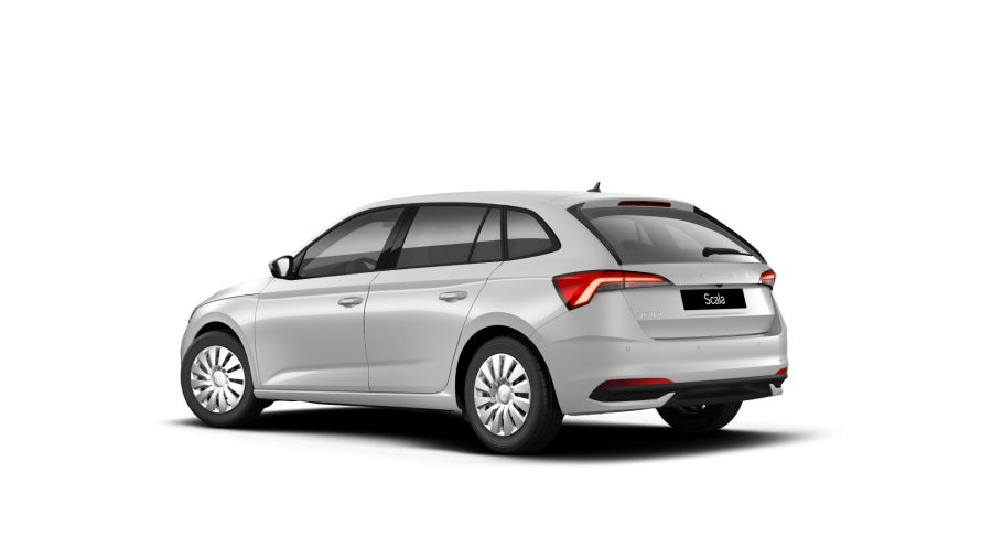 Škoda Scala, 1,0 TSI 85 kW 6° manuální, barva bílá