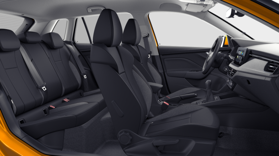 Škoda Kamiq, 1,0 TSI 85 kW 6° manuální, barva oranžová