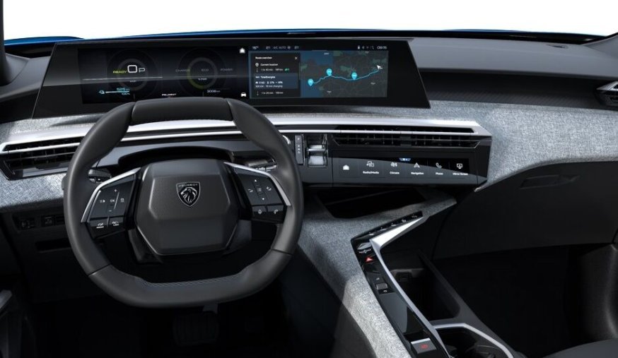 Peugeot 3008, Peugeot 3008 BUSINESS Elektromotor 157 kW / 210 k (Baterie 73 kWh), barva modrá