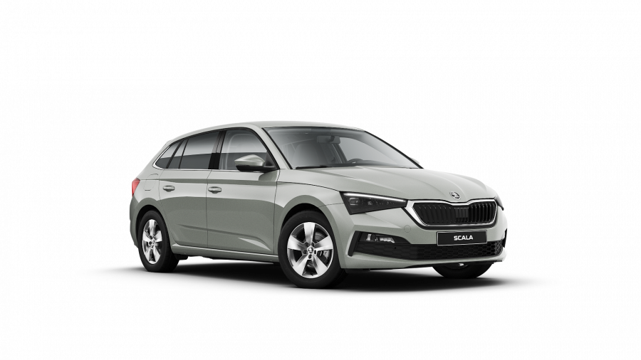 Škoda Scala, 1,5 TSI 110 kW 6-stup. mech., barva šedá