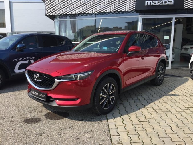 Mazda CX-5, 2,5 Skyactiv-G194 A/T, barva červená