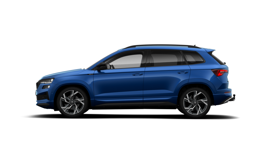 Škoda Karoq, 1,5 TSI 110 kW 7-stup. automat., barva modrá