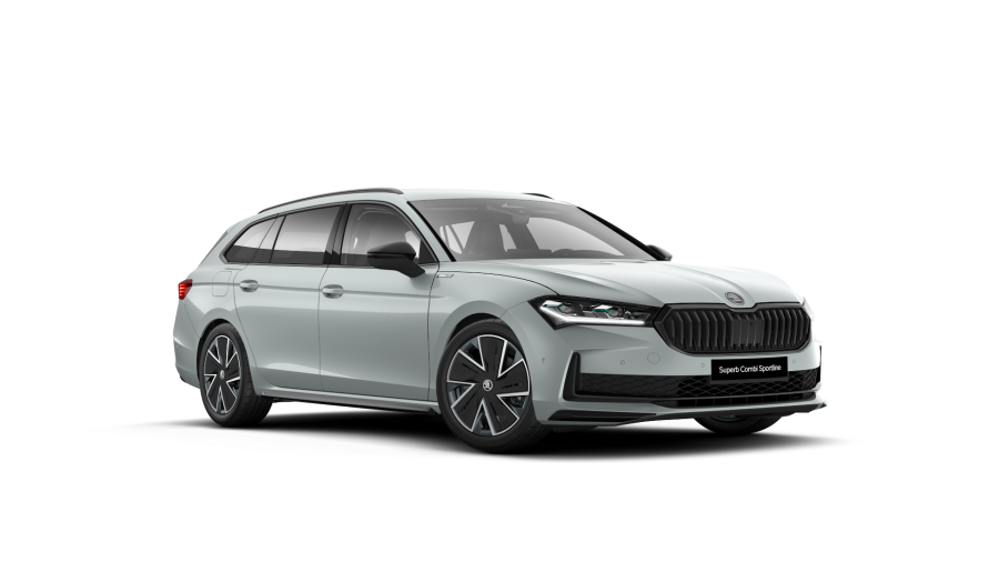 Škoda Superb, 2,0 TDI 110 kW 7° automatická DSG, barva stříbrná