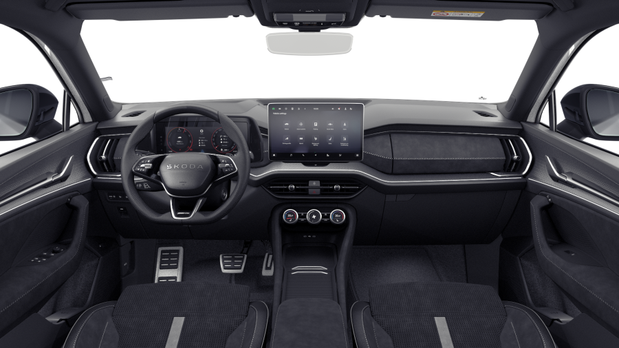 Škoda Kodiaq, 1,5 TSI iV 150 kW 6° automatická DSG, barva bílá