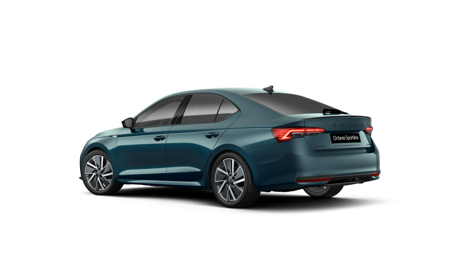 Škoda Octavia, 1,5 TSI m-HEV 110 kW 7-stup. automat., barva zelená