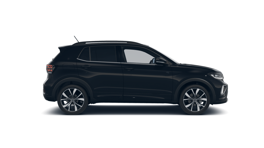 Volkswagen T-Cross, T-Cross R-Line People 1.0 TSI 85 kW 6G, barva černá