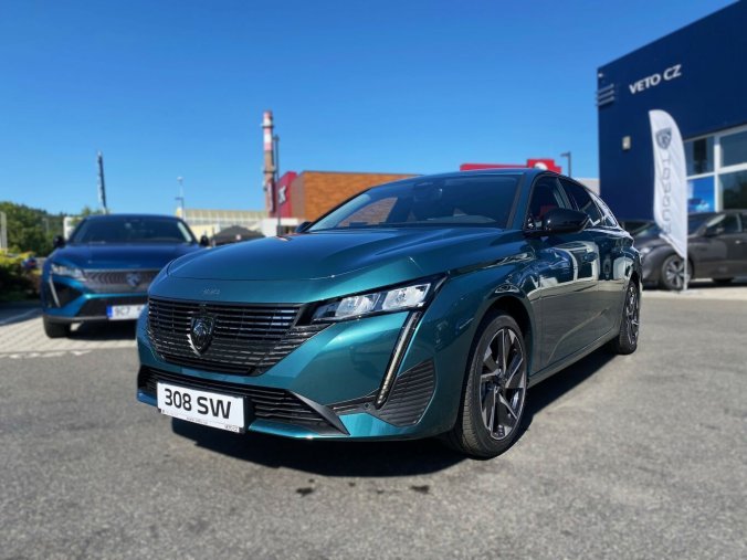 Peugeot 308, Peugeot 308 SW ALLURE 1.5 HDi 130 S&S EAT8, barva modrá