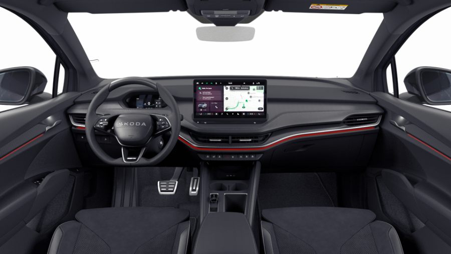 Škoda Enyaq iV, 82 kWh 1° automatická, barva šedá