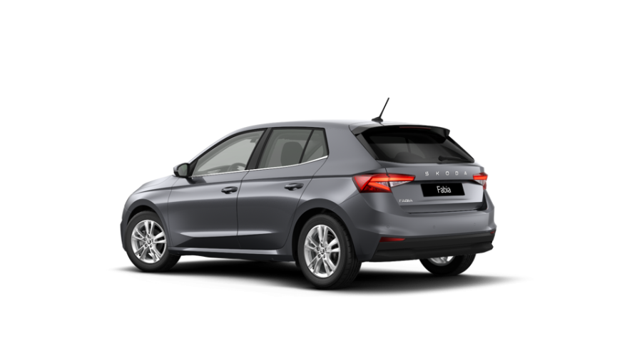 Škoda Fabia, 1,0 TSI 70 kW 5-stup. mech., barva šedá