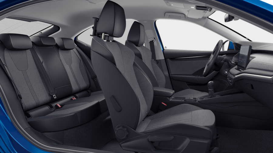 Škoda Octavia, 1,5 TSI 110 kW 6° manuální, barva modrá