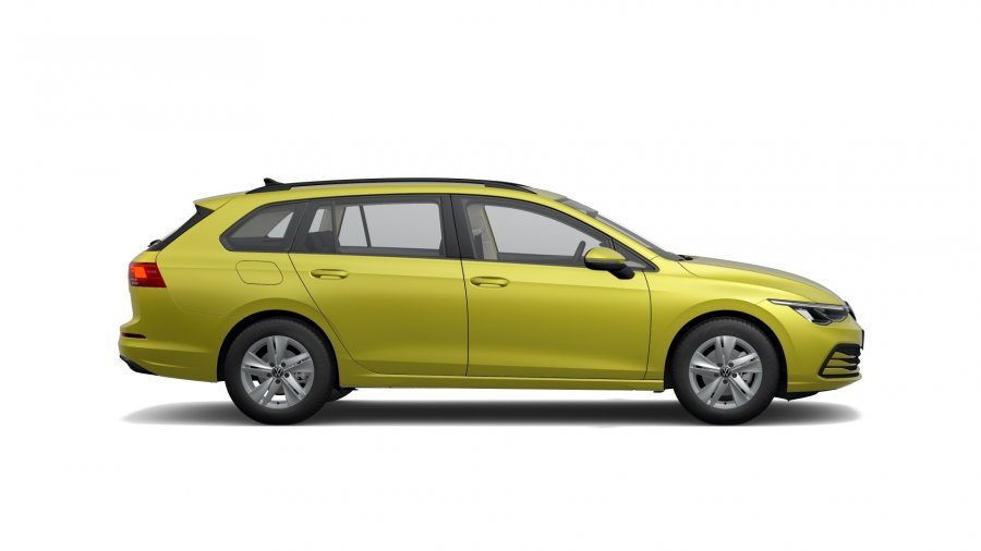 Volkswagen Golf Variant, Golf Variant Life 1,0 TSI 6G, barva žlutá