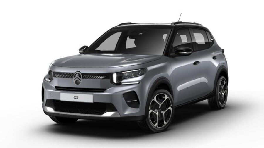 Citroën C3, PLUS Turbo 100 MAN6, barva šedá