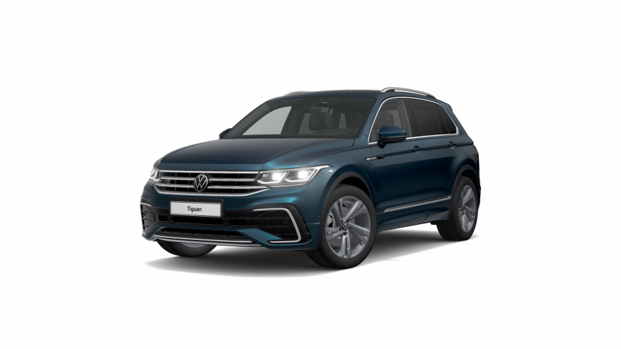 Volkswagen Tiguan, Tiguan R-Line 2,0 TSI 140 kW 4M 7DSG, barva modrá