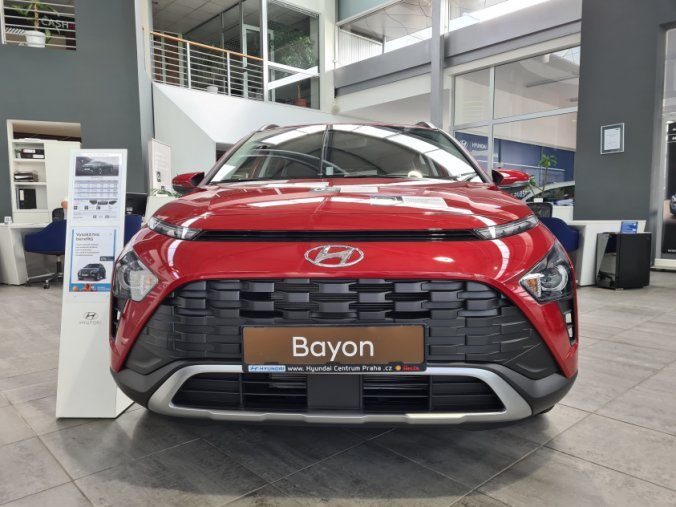 Hyundai Bayon, 1,2 DPI 5 st. manuální, barva červená