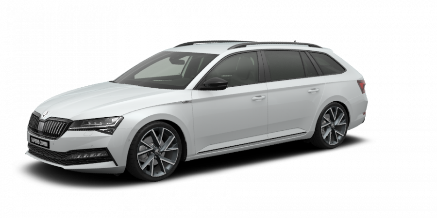 Škoda Superb, 2,0 TDI 147 kW 7-stup. automat. 4x4, barva bílá