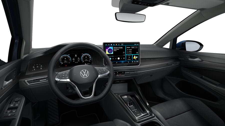 Volkswagen Golf Variant, Golf Variant Style 1,5 eTSI 7DSG mHEV, barva modrá