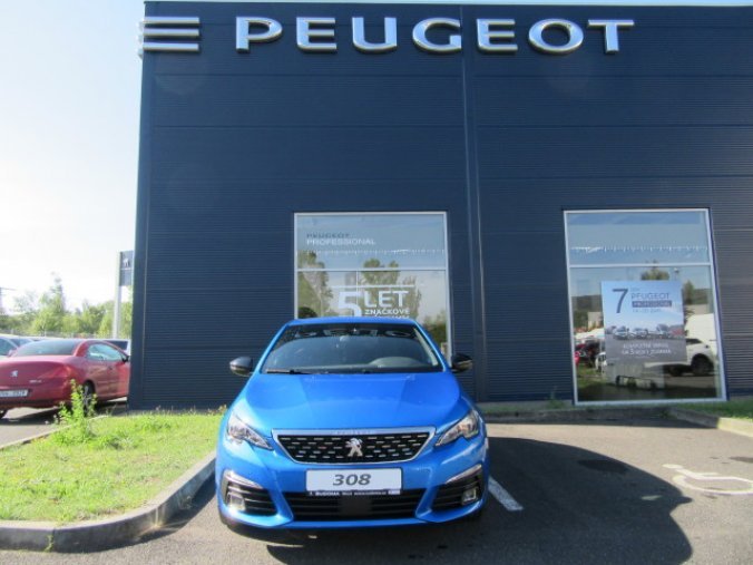 Peugeot 308, GT 1.5 BlueHDi 130k EAT8, barva modrá